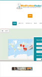 Mobile Screenshot of meditationfinder.com